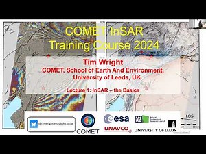 CIW 2024, Day 1. Tim Wright: InSAR Background and Basics