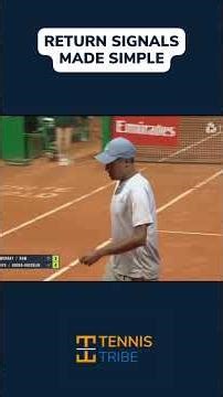 Return Signals Made Simple | #tennis #doubles
