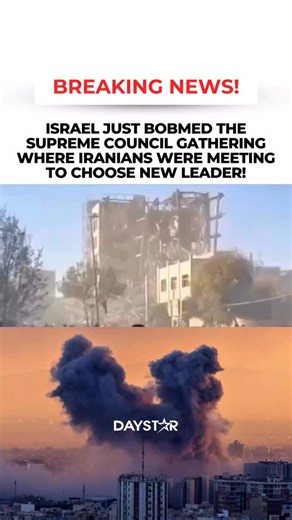 Breaking: The Islamic Republic’s Assembly of Experts has been bombed, struck as 88 members were voting to elect a new supreme leader. A historic and unprecedented blow to Iran’s leadership. As chaos escalates and the war expands, we continue praying for the peace of Jerusalem and for the Iranian people to walk in freedom. Turn on post notifications for live updates from Daystar. | Daystar Television Network