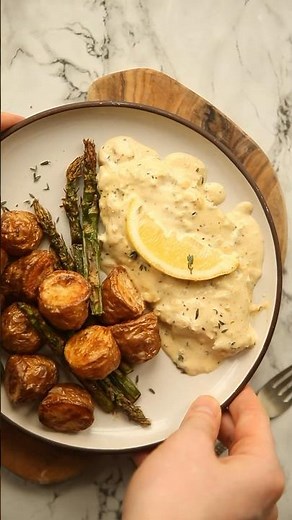 Creamy Lemon Thyme Pork Chops
