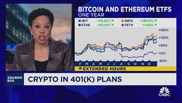 Crypto in a 401(K) plan