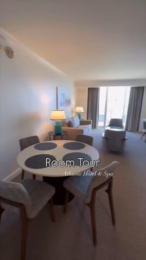 ☀️It’s been a while since we’ve taken a Room Tour! Take a peek at our newly renovated Oceanfront King Suite... and be sure to watch to the end for our amazing VIEWS! | The Atlantic Hotel & Spa