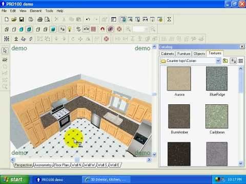 Creating Kitchen Layouts with Pro100