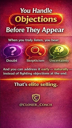Why Listening Is Important In Sales Part 4: You Will Be Able to Handle Objections Before They Appear