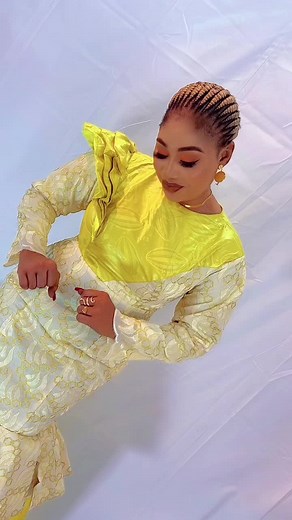 Elegant Dance Display in Floral Silky Garment