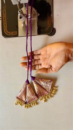 Beautiful latkan design making tutorial #trending #simplelatkan #viral #diy #fashion #youtubeshorts