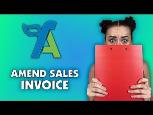 How to edit Sales Invoices on FreeAgent