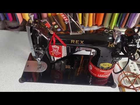 Rex sewing machine| sewing machine| rapid stitch| Speed master