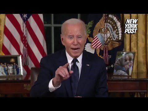 Biden appeared to read teleprompter instruction to ‘make it clear’ during national address