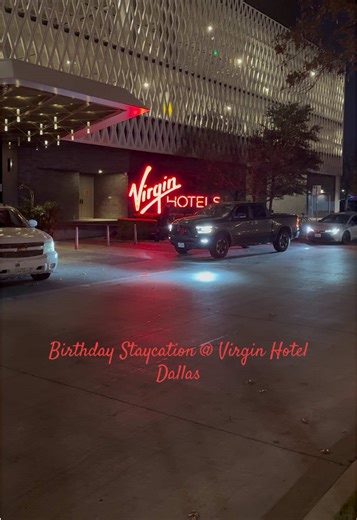 Birthday staycation unlocked at @Virgin Hotels Dallas & it felt like exhaling for the first time in months. Getting laid off shook me, but it also forced me to slow down & choose myself again. This staycation wasn’t just a getaway… It was a reminder that fresh starts are real, reset is necessary & I’m walking into the new year with clarity I didn’t know I needed it. #VirginHotelDallas #NewYearReset #StaycationHealing