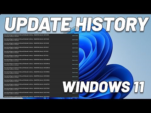 How to View Update History on Windows 11