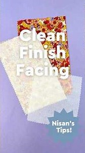 Hack for A Clean Finish Facing! Gives you pro results.