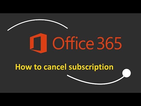 How to cancel your Microsoft 365 subscription from admin center