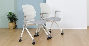 Foldable & Stackable Training Chairs Singapore | Comfort Furniture