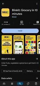 Blinkit grocery app kaise download kare|how to install blinkit grocery app|kaise use kare blinkit ap
