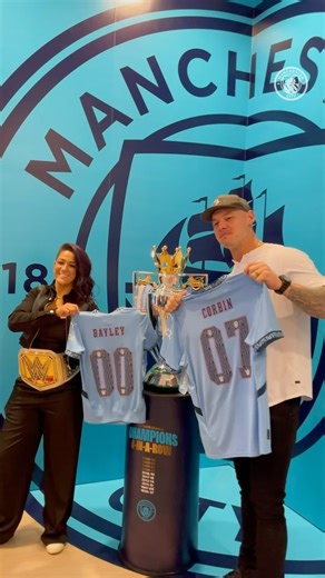 370K views · 5.4K reactions |  @wwe x City  | Manchester City | Facebook