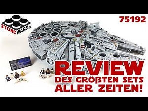 UCS Millennium Falcon Review:Biggest LEGO Set Ever!