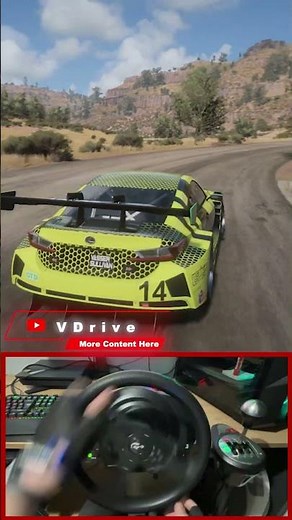 FORZA HORIZON 5 | LEXUS RC F GT3 VASSER SULLIVAN | T300 RS | STEERING WHEEL GAMEPLAY