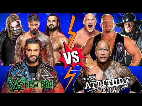 WWE 2K22 Attitude Era Vs New Generation Gameplay - WWE 2K22 Live Stream