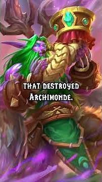 How Strong is MALFURION STORMRAGE in World of Warcraft? #fyp #warcraft #lore #gaming