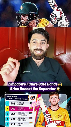 Brian Bannet: Superstar of Zimbabwe Cricket Team