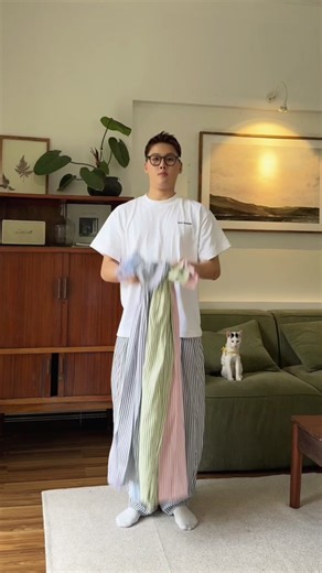 Review Quần Kẻ Sọc Form Harem Thoải Mái Cho Nam Nữ