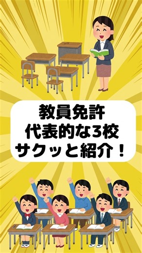 【教員免許を取りたい人必見！】おすすめの通信制大学をサクッとご紹介！ #大学 #通信制大学 #勉強 #大人の学び直し #大学生 #学業 #大人の学び直し #学業 #2026 #通信制