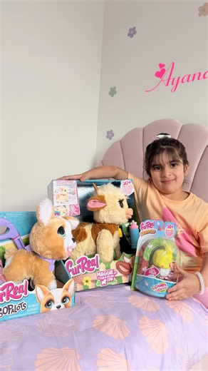 ~SIBLINGS~ on Instagram: "#ad Find Your Perfect Furry Friend This Christmas 🐾🎄 @officialfurreal FurReal’s most lovable toy pets are back, cuter, cuddlier, and more lifelike than ever! Just in time for the holidays, the newest range of interactive companions is packed with charm,personality, and endless play, making them the perfect gift for kids who dream of a furry best friend, without the mess! Could there be a cuter Christmas gift? 🐮Meet Maggie the Feed & Follow Cow RR