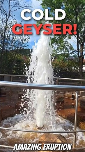 Get Ready to be Amazed: Cold Water Geyser in Germany 🤩 #germany #vanlifegermany