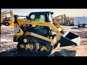 Cat 259D3 Mini Track Loader Test Drive and Camera Test Learn From What I Don't Know #254