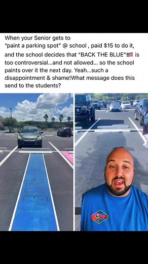 Controversy Over Back the Blue Thin Blue Line at Florida High School