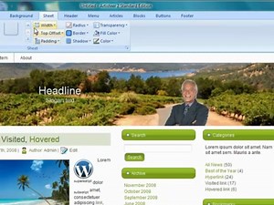 WordPress Theme Design With Artisteer Software Video 1 - video Dailymotion