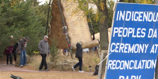 Ceremony for Reconciliation and Remembrance held for Indigenous Peoples Day
