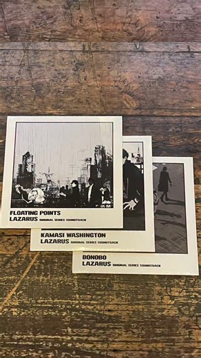 FLOATING POINTS / BONOBO / KAMASI WASHINGTON - Lazarus Original Soundtracks (SONY) Floating Points, Bonobo and the legendary Kamasi Washington deliver 3 beautiful scores for the anime Lazarus by Cowboy Bebop creator Schinichiro Watanabe! Casts of jazz, trip hop and electronica blissfully devised over guest vocals and more. @floatingpoints @kamasiwashington @si_bonobo | Phonica Records