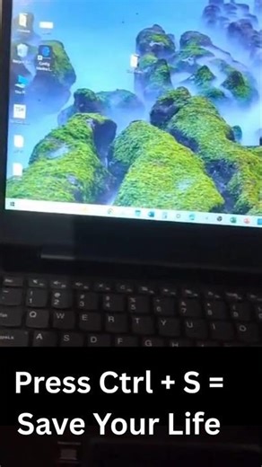 Press Ctrl + S = Save Your Life #ytshorts #windows #computer