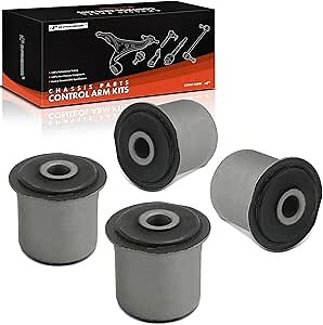 A-Premium 4 x Front Upper Control Arm Bushing Kit, Compatible with Dodge Ram 1500 2002-2005, Durango 2004-2009, Dakota 2005-2010 & Chrysler Aspen 2007-2009 & Mitsubishi Raider 2006-2009 & Ram Dakota