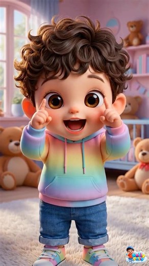 Body Part Rhymes | Kids rhymes | Eyes, Nose, Cheeks, Teeth & Ears, This is my face!