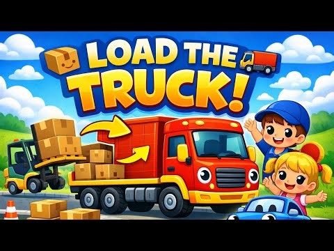 Truck Loading Game for Kids | Fun Truck & Car Games for Children 🚚