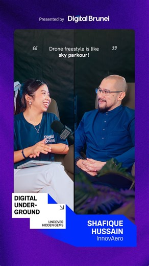 Digital Brunei on Instagram: "🚀 EP 02: ABOVE & BEYOND. What if innovation took flight, literally? ✈️ Meet Shafique, the mind behind InnovAero, one of Brunei’s leading drone service providers. From humble beginnings to reshaping industries, his journey shows how UAV tech is transforming the way we see, build, and protect our world. From aerial data to national dreams, this is Brunei’s digital future, seen from above. 📅 Filmed on 21 June 2025. 🤝 Supported by Brunei Innovation Lab 🎙️ This is Di