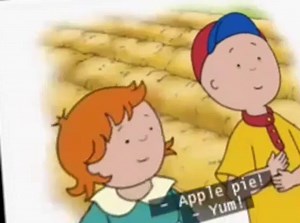 Caillou E091 - shoo, shoo bird, fly away