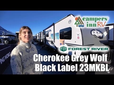 Forest River RV-Cherokee Grey Wolf Black Label-23MKBL - by Campers Inn RV – The RVer’s Trusted Resou