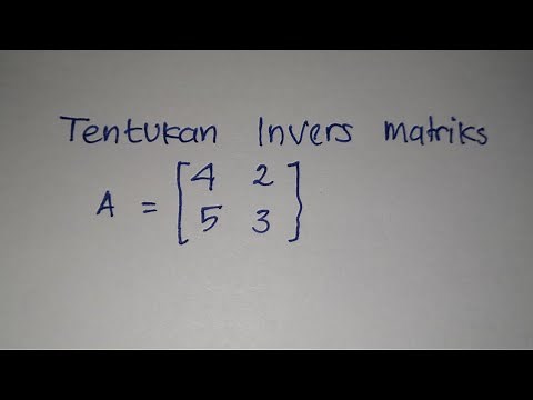 Invers Matriks 2×2 | Matematika SMA
