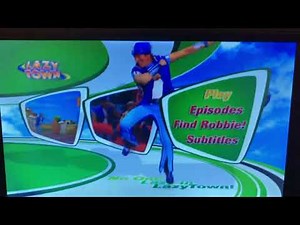 Lazy town no one’s lazy in lazytown in lazy town dvd menu walkthrough