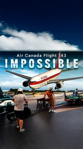 NO Engines and Out Of FUEL! | The ”Gimli Glider" Miracle #aviation #aircanada #aircraft #fblifestyle | MenTour Pilot