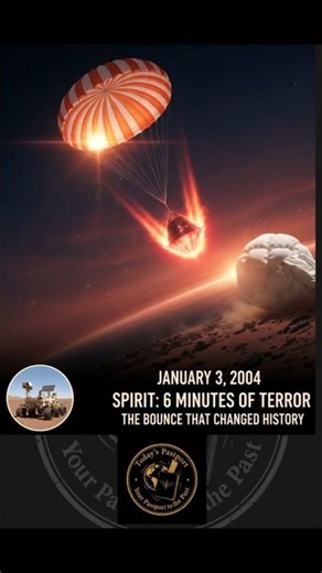 Mars Rover Spirit Lands on Mars | Historic 2004 NASA Mission