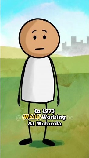 📱 The Man Who Invented the First Cellphone "Martin Cooper" #HistoryShorts #Invention