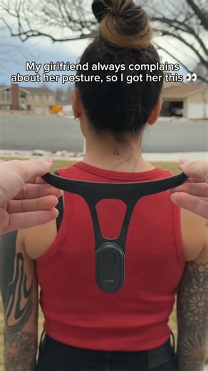 Slouching all day = Back screaming by 5 PM This device said "not anymore" Gentle buzz. Instant fix. Lasting habits. 🔗https://xyros-co.com #WellnessJourney #BackPain #posture #ConfidenceBoost #healthtips | Xyros