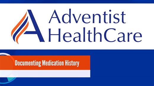 Oracle Cerner Video- Medication History Documentation 2025