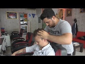 ASMR Turkish Barber Face,Head and Body Massage 167