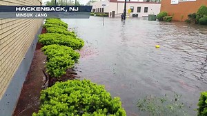 13K views · 124 reactions | Heavy downpours associated with a moisture-packed storm system triggered street flooding in several counties across New Jersey and New York City. #NJwx #NYwx WeatherNationTV.com | WeatherNation | Facebook